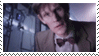 A stamp with a gif of the eleventh doctor tilting his head to the right and looking at the camera.